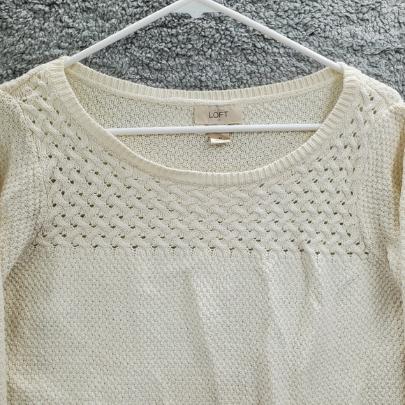 Ann Taylor Loft Knit Sweater Womens Size Medium - Picture 2 of 9